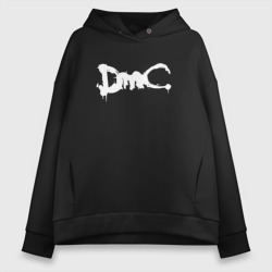 Женское худи Oversize хлопок DMC на спине