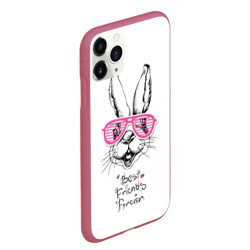 Чехол для iPhone 11 Pro Max матовый Best Friends Forever - фото 2