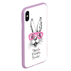 Чехол для iPhone XS Max матовый Best Friends Forever - фото 2