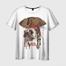 Пиратский мопс – Мужская футболка 3D с принтом купить со скидкой в -26%