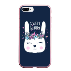 Чехол для iPhone 7Plus/8 Plus матовый Sweet bunny