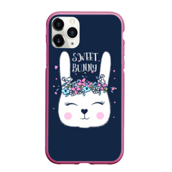 Чехол для iPhone 11 Pro Max матовый Sweet bunny