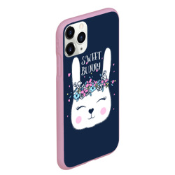 Чехол для iPhone 11 Pro Max матовый Sweet bunny - фото 2