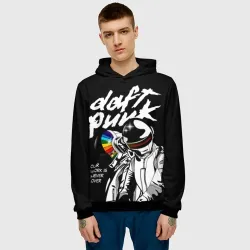 Мужская толстовка 3D Daft Punk - фото 2