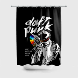 Штора 3D для ванной Daft Punk