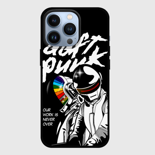 Чехол для iPhone 13 Pro Daft Punk, цвет черный