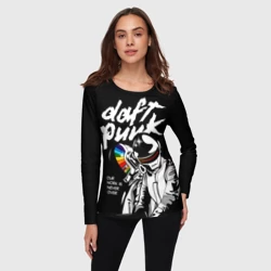 Женский лонгслив 3D Daft Punk - фото 2
