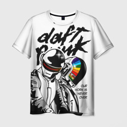 Мужская футболка 3D Daft Punk