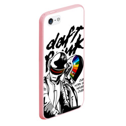 Чехол для iPhone 5/5S матовый Daft Punk - фото 2