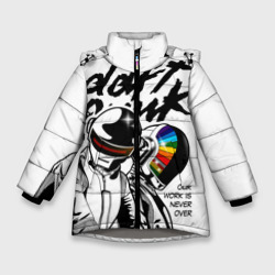 Зимняя куртка для девочек 3D Daft Punk
