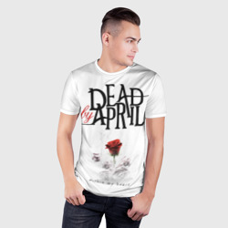 Мужская футболка 3D Slim Dead by April - фото 2