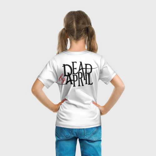 Детская футболка 3D Dead by April, цвет 3D печать - фото 6