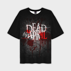 Мужская футболка oversize 3D Dead by April