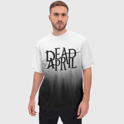 Мужская футболка oversize 3D Dead by April - фото 2