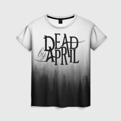 Женская футболка 3D Dead by April