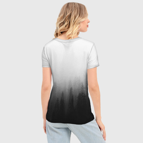 Женская футболка 3D Slim Dead by April, цвет 3D печать - фото 4