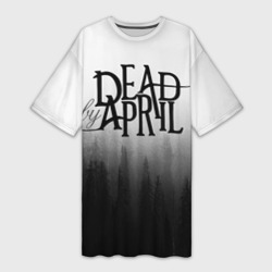 Платье-футболка 3D Dead by April