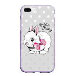 Чехол для iPhone 7Plus/8 Plus матовый My little Bunny