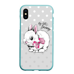 Чехол для iPhone XS Max матовый My little Bunny