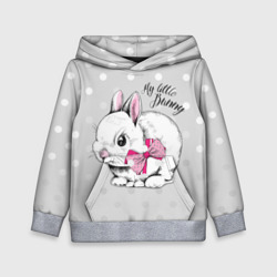 Детская толстовка 3D My little Bunny