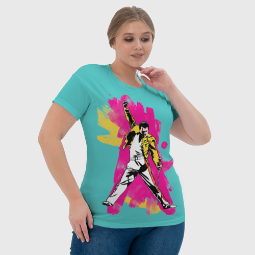 Женская футболка 3D с принтом Queen, фото #4