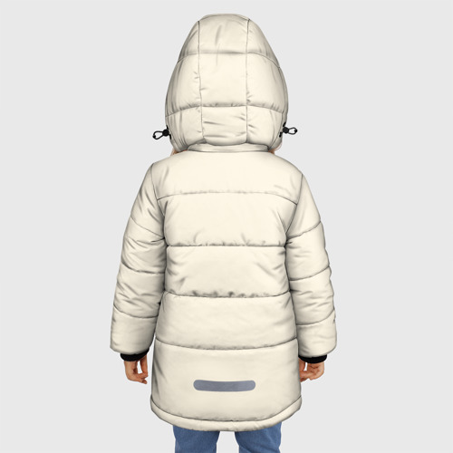 Зимняя куртка для девочек 3D Science, цвет черный - фото 4