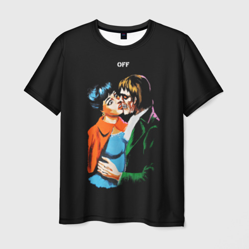 Мужская футболка 3D OFF-WHITE Фото 01 Мужская футболка 3D OFF-WHITE Фото 01