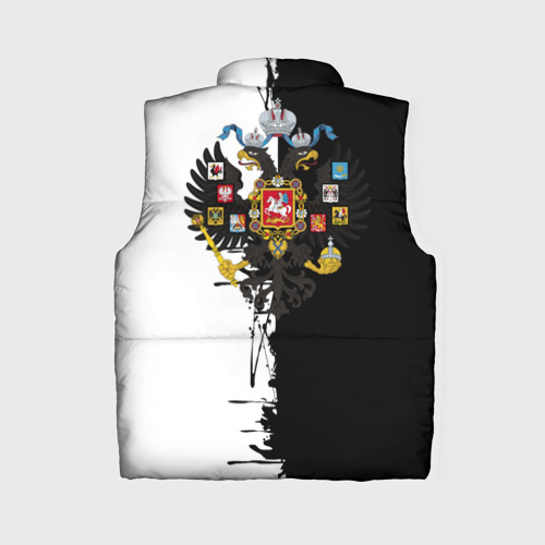 Женский жилет утепленный 3D Российская Империя, цвет светло-серый - фото 2