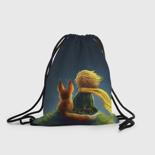 Рюкзак-мешок 3D Маленький принц с лисой