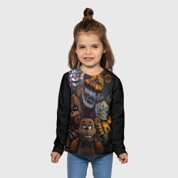 Детский лонгслив 3D Five Nights at Freddy's - фото 2