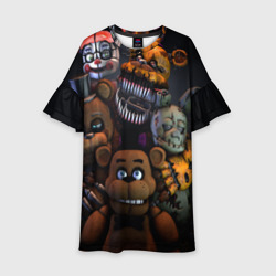 Детское платье 3D Five Nights at Freddy's