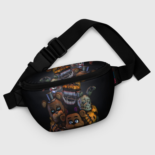 Поясная сумка 3D с принтом Five Nights at Freddy's, фото #5