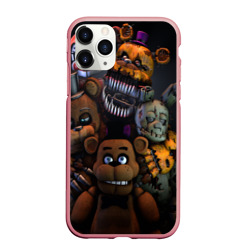 Чехол для iPhone 11 Pro Max матовый Five Nights at Freddy's