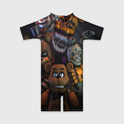 Детский купальный костюм 3D Five Nights at Freddy's