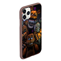 Чехол для iPhone 11 Pro Max матовый Five Nights at Freddy's - фото 2