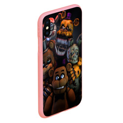 Чехол для iPhone XS Max матовый Five Nights at Freddy's - фото 2