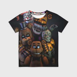 Детская футболка 3D Five Nights at Freddy's