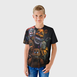 Детская футболка 3D Five Nights at Freddy's - фото 2