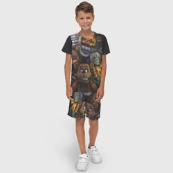 Детский костюм с шортами 3D Five Nights at Freddy's - фото 2