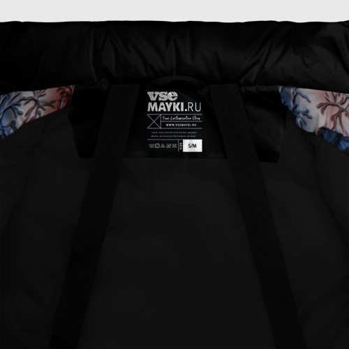 Женская зимняя куртка Oversize Five Nights at Freddy's, цвет черный - фото 7