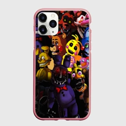 Чехол для iPhone 11 Pro матовый Five Nights at Freddy's