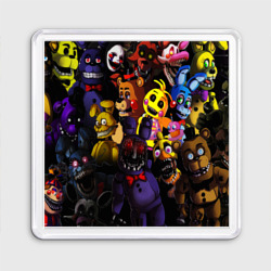 Магнит 55*55 Five Nights at Freddy's