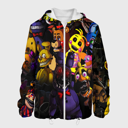 Мужская куртка 3D Five Nights at Freddy's, цвет 3D печать