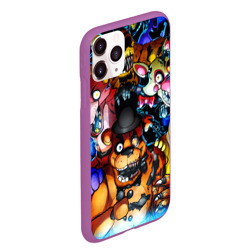 Чехол для iPhone 11 Pro Max матовый Five Nights at Freddy's - фото 2