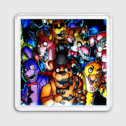 Магнит 55*55 Five Nights at Freddy's