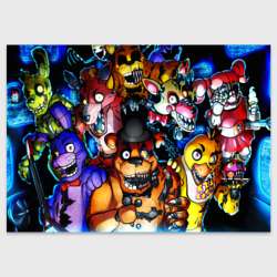 Поздравительная открытка Five Nights at Freddy's