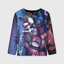 Детский лонгслив 3D Five Nights at Freddy's