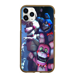 Чехол для iPhone 11 Pro Max матовый Five Nights at Freddy's