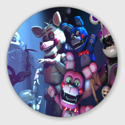 Круглый коврик для мышки Five Nights at Freddy's