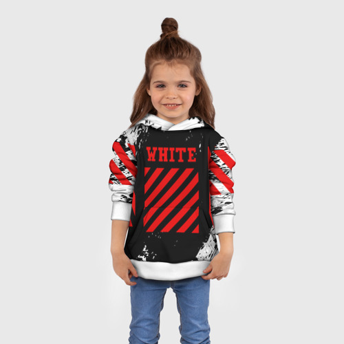 Детская толстовка 3D OFF WHITE Фото 01 Детская толстовка 3D OFF WHITE Фото 01